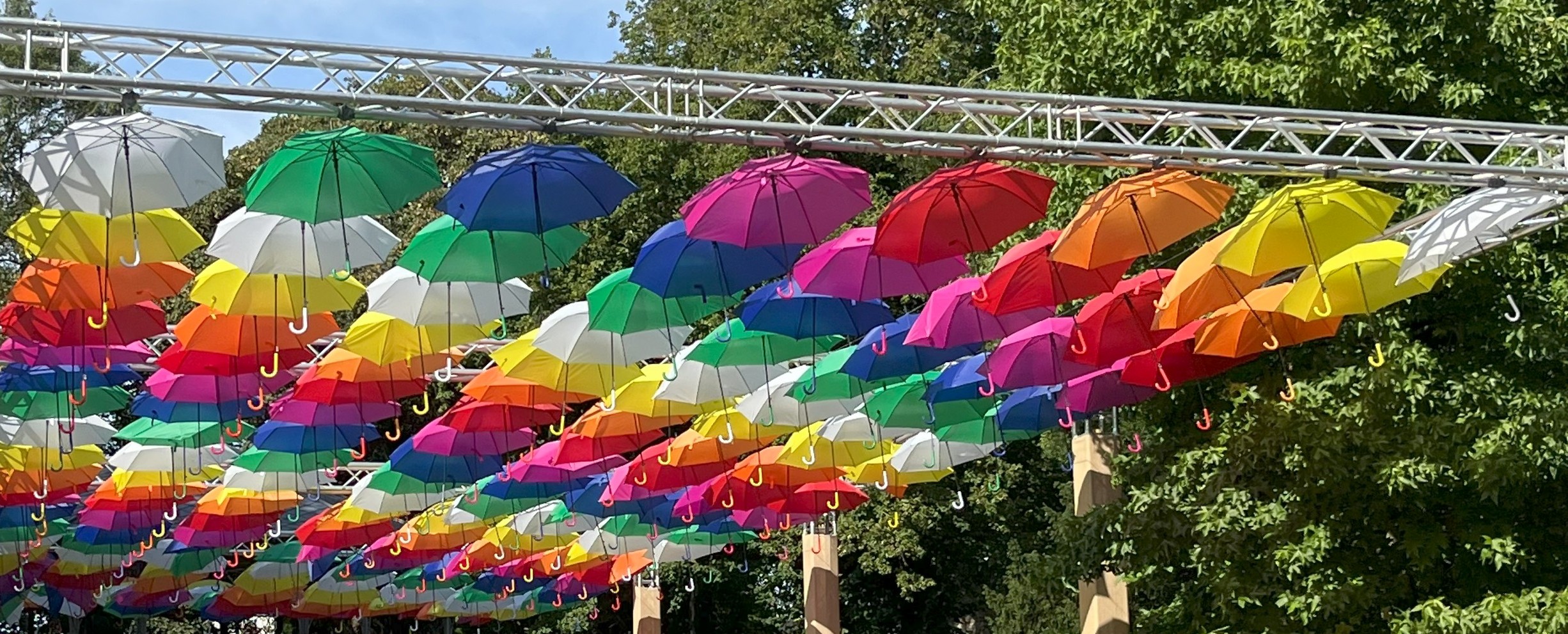Umbrella with imprint