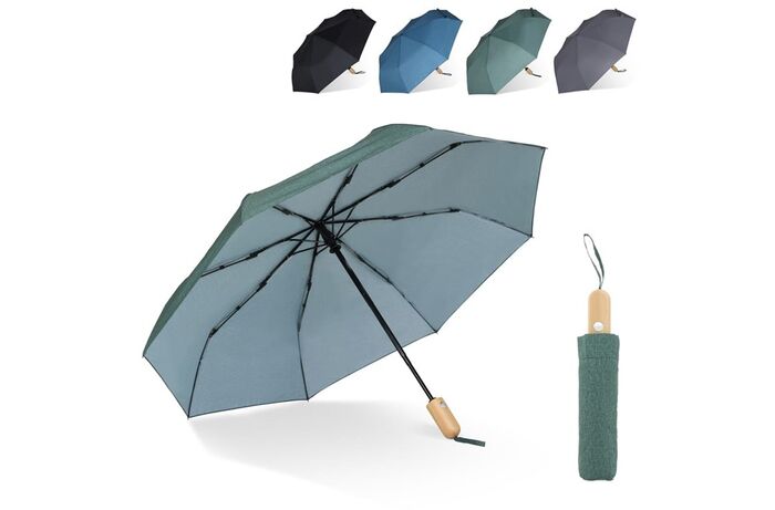 Foldable umbrella 21” R-PET auto open