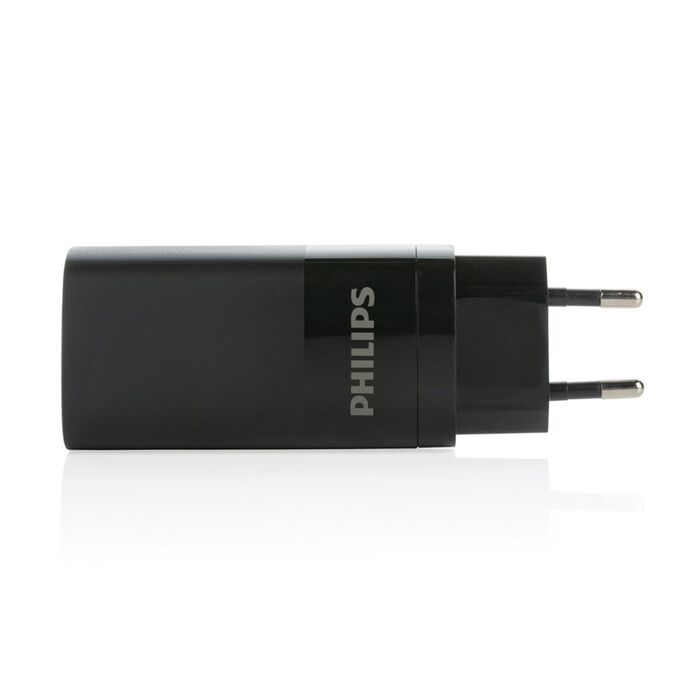 Chargeur mural USB 3 ports PD ultra-rapide Philips 65 W