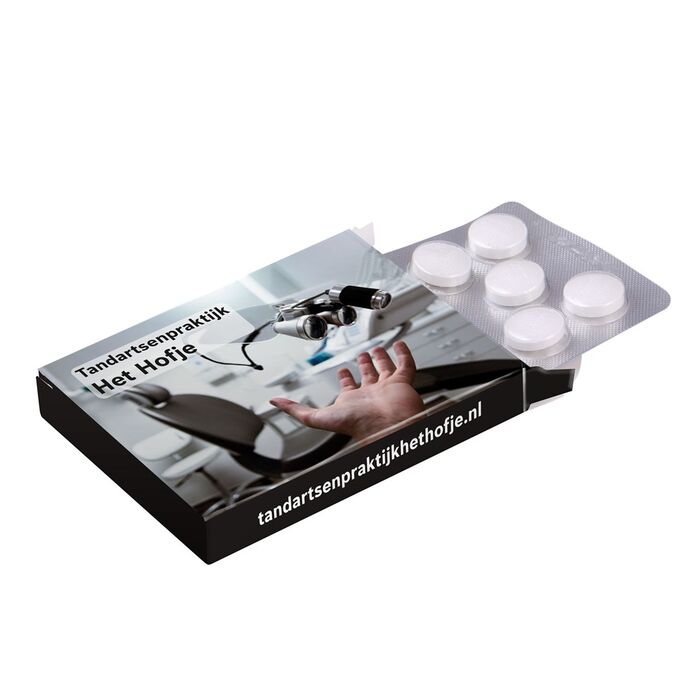 Medicine box with blister 10 pieces