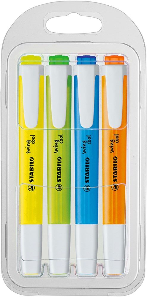 STABILO swing cool Set of 4 highlighter