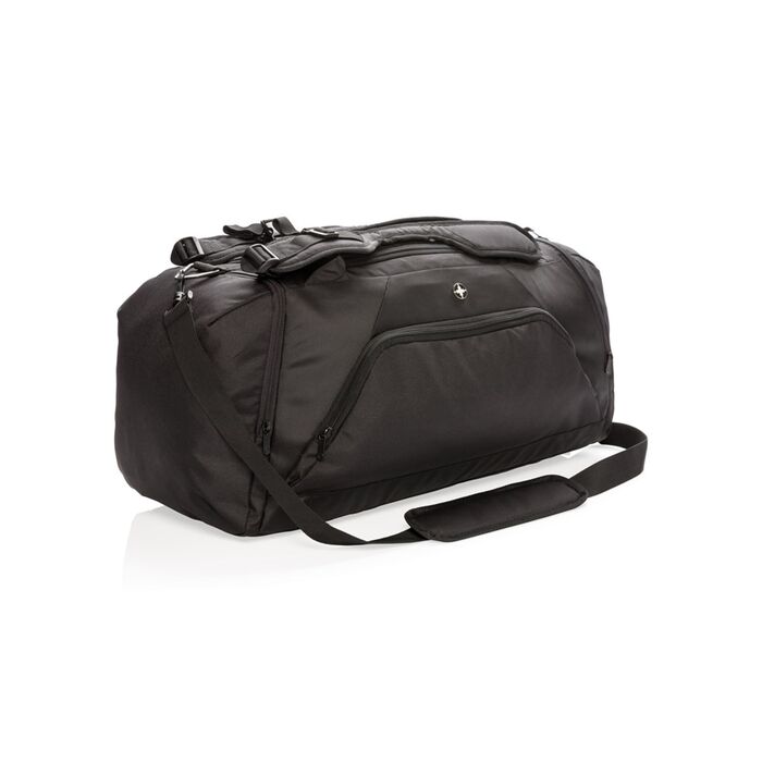 Swiss Peak RFID sports duffle & backpack