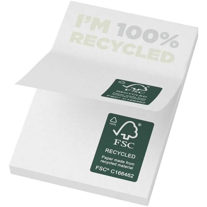 Sticky-Mate® gerecyclede sticky notes 50 x 75 mm