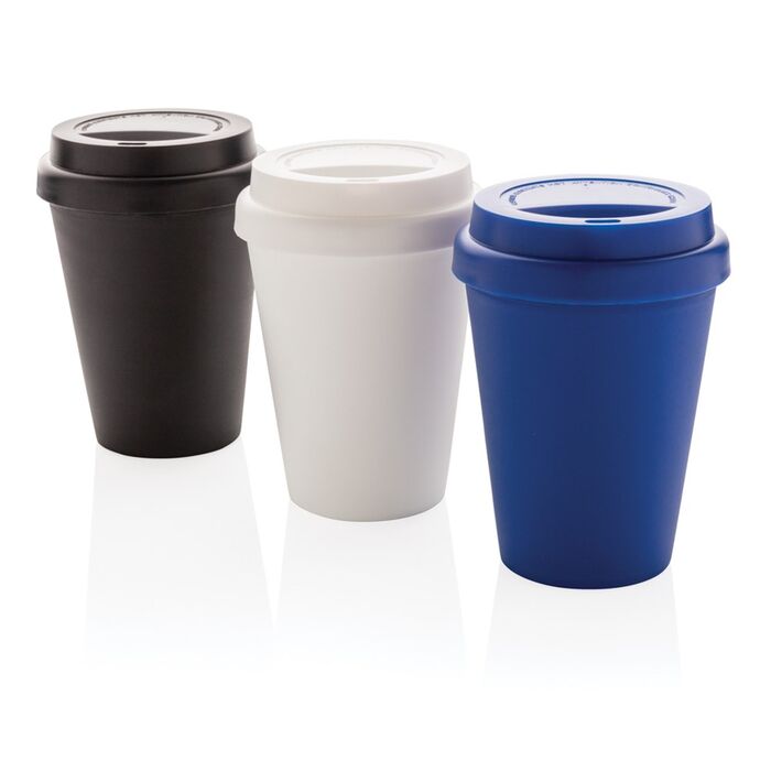 Reusable double wall coffee cup 300ml