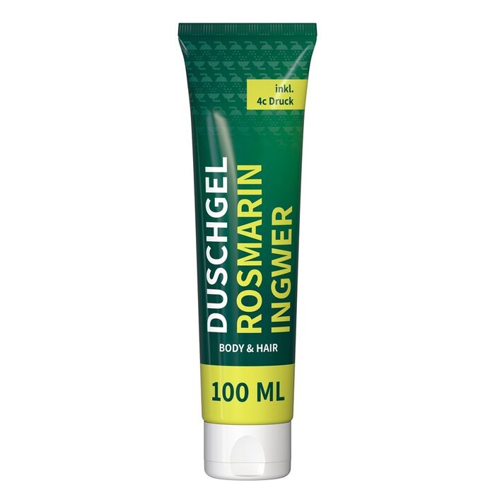 Shower Gel Rosemary-Ginger, 100 ml Tube
