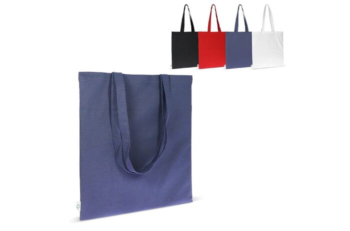 Bag GOTS colour long 140g/m² 38x42 cm