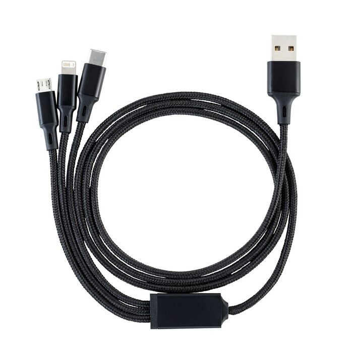 3-in-1 Charging Cable with Light REEVES-HAMPTON