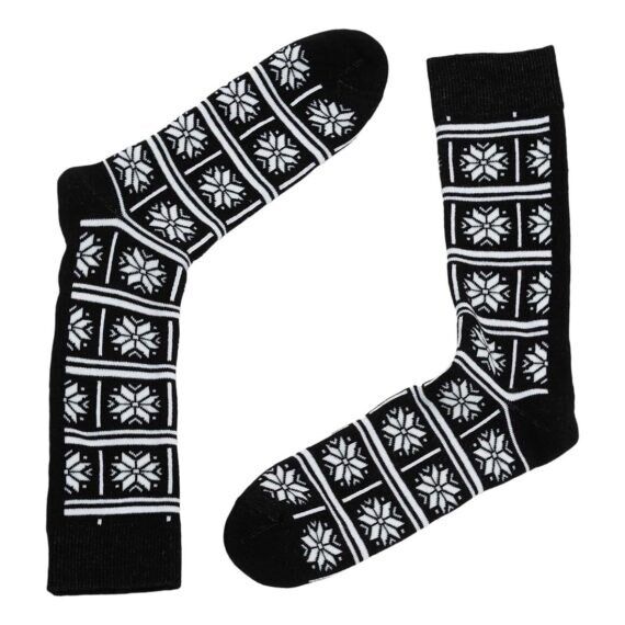 Winter socks with terry