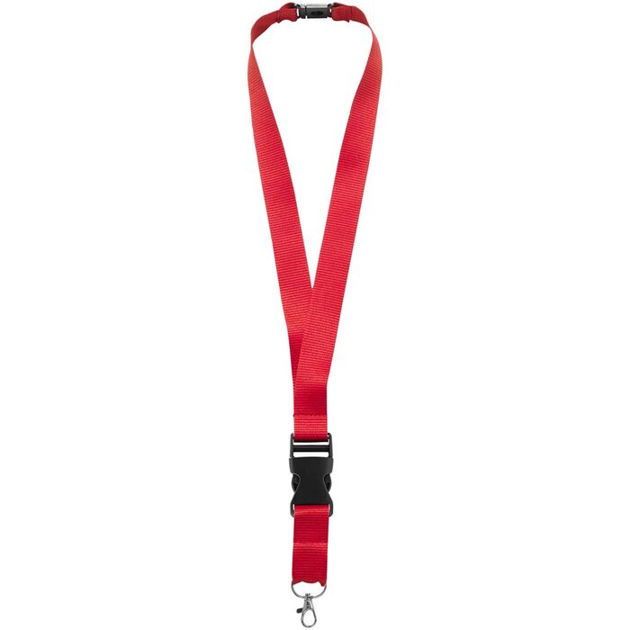 Yogi lanyard detachable buckle break-away closure