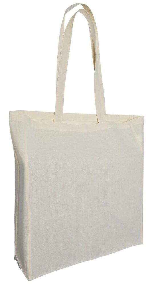 Cotton bags with long handles and souffle