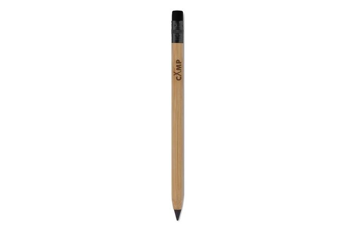 Sustainable long-life pencil with eraser