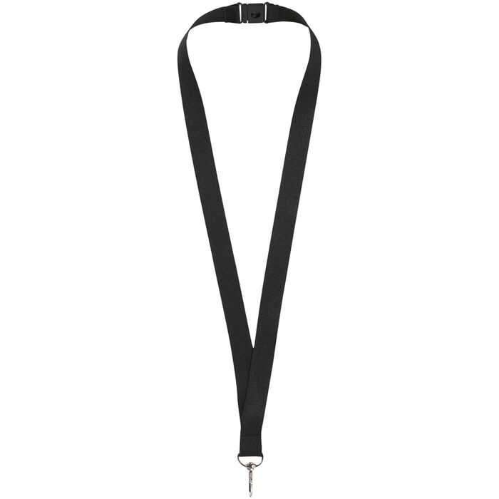 Lago lanyard with break-away closure