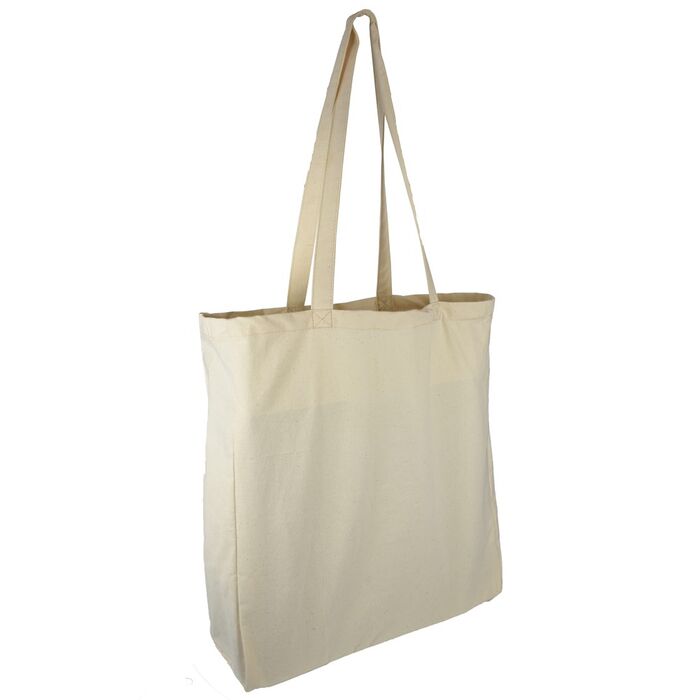 Cotton bags with long handles and souffle