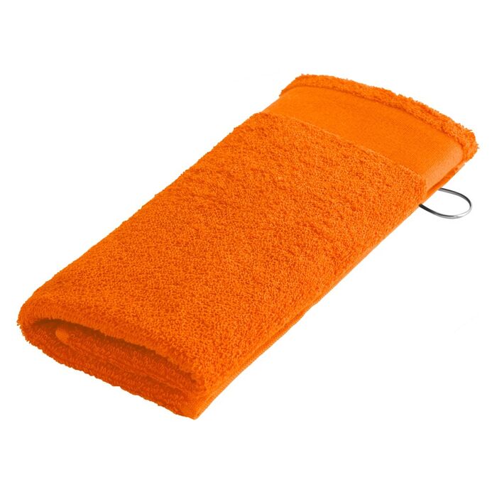 Sophie Muval golf towel with clip, 55 x 30 cm