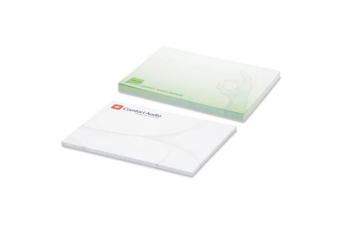 100 adhesive notes, 100x72mm, full-colour