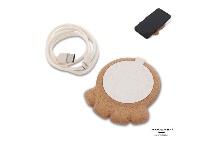 wireless charging pad cork Corktopus