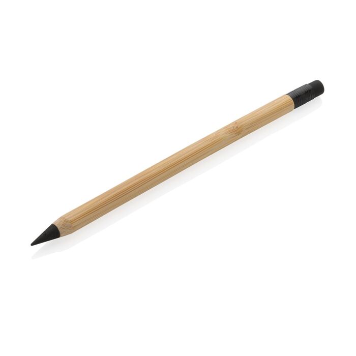 Crayon infini en bambou avec gomme