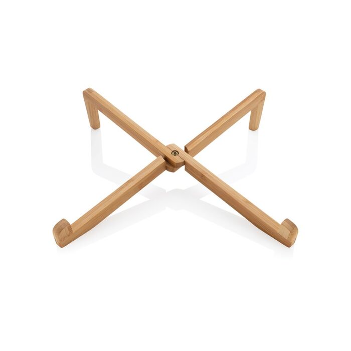 Bamboo portable laptop stand