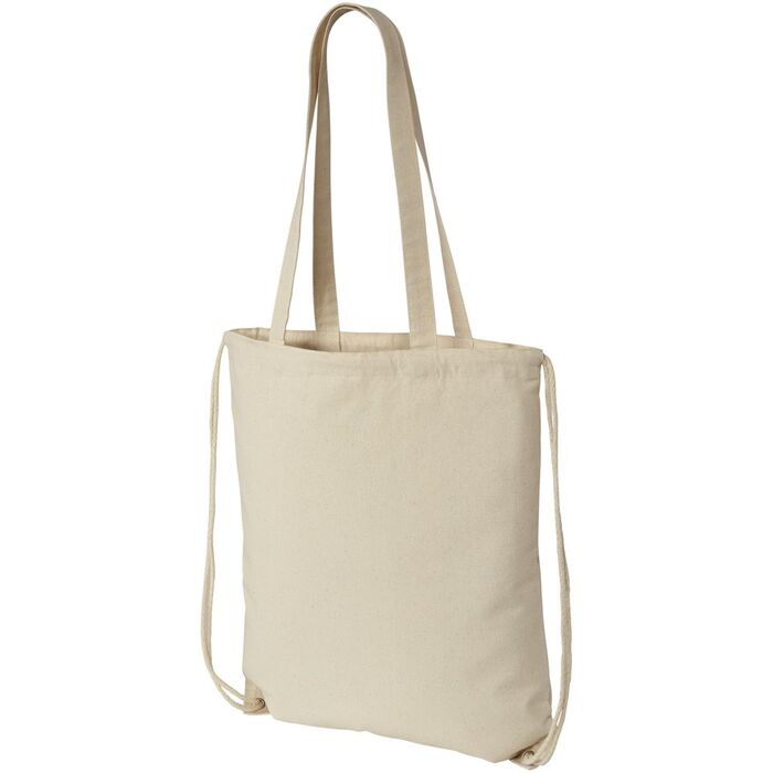 Sac à dos en coton 240 g/m² avec cordon de serrage Eliza 6L