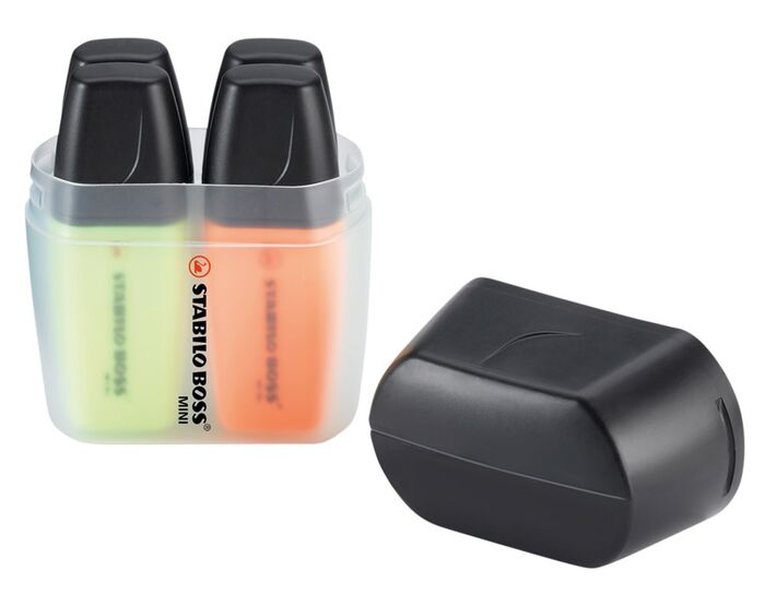 STABILO BOSS MINI Box of 4 highlighter